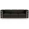 3-Sitzer Sofa - Bezug aus veganem Leder - Lecur image 7