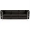 3-Sitzer Sofa - Bezug aus veganem Leder - Lecur image 7