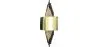 Goldene Wandlampe Wandleuchte - Golden image 7