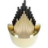 Goldene Wandlampe Wandleuchte - Golden image 7
