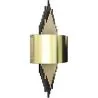 Goldene Wandlampe Wandleuchte - Golden image 7