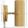 Holz-Wandleuchte - Jera image 7