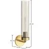 Wandkerzenhalter Lampe - Gold - Corba image 7