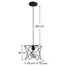 Deckenlampe - Hängeleuchte im Industrie-Design - Bon

 image 7