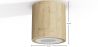 Holz-Deckenspot - Treva image 7
