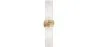 Gealterte Goldene Wandleuchte - 2-flammige Wandlampe - Feru image 7