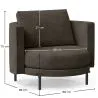 Designsessel - Samtbezug - Maura image 7
