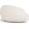 Gebogener Bouclé-Stoffsofa - 3/4 Sitzplätze - Souta image 7