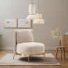 Designer-Sessel - Samtbezug - Kanla image 7
