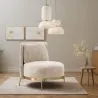 Designer-Sessel - Samtbezug - Kanla image 7