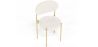 4er-Pack - Esszimmerstuhl - Bezug aus Bouclé-Stoff - Goldener Metallrahmen - Margot image 7