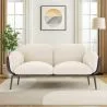2-Sitzer-Sofa - Bezug aus Bouclé-Stoff - Vandan image 7