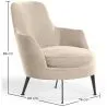 Polster-Designsessel aus Samt im Zeitgenössischen Stil - Hanneh image 7