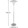 Stehlampe - Wohnzimmerlampe - Liam image 7