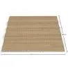 Rechteckiger Jute-Teppich - Boho Bali - 100x120 CM - Jaya image 7