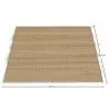 Rechteckiger Jute-Teppich - Boho Bali - 150x200 CM - Jaya image 7