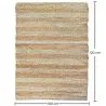 Rechteckiger Jute-Teppich - Boho Bali - 100x120 CM - Ghana image 7