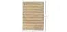 Rechteckiger Jute-Teppich - Boho Bali - 120x150 CM - Ghana image 7