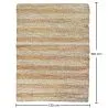 Rechteckiger Jute-Teppich - Boho Bali - 120x150 CM - Ghana image 7