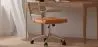 Rattan-Bürostuhl - Drehbar - Goner image 7