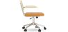 Rattan-Bürostuhl - Drehbar - Goner image 7
