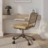 Rattan-Bürostuhl - Drehbar - Goner image 7