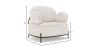 Design-Sessel - Bezogen mit Bouclé-Stoff - Baman image 7