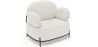 Design-Sessel - Bezogen mit Bouclé-Stoff - Baman image 7