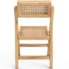 Klappbarer Holz-Rattan-Esszimmerstuhl - Umbra image 7