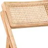 Klappbarer Holz-Rattan-Esszimmerstuhl - Umbra image 7
