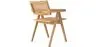 Esszimmerstuhl aus Rattan - mit Armlehnen - Kane image 7