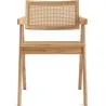 Esszimmerstuhl aus Rattan - mit Armlehnen - Kane image 7