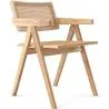 Esszimmerstuhl aus Rattan - mit Armlehnen - Kane image 7