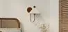Gealterte Goldene Wandleuchte - Vintage Wandlampe - Ambiana image 7