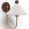Gealterte Goldene Wandleuchte - Vintage Wandlampe - Leig image 7