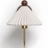 Gealterte Goldene Wandleuchte - Vintage Wandlampe - Leig image 7