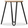 Hairpin Hocker - 42cm - Helles Holz und Metall image 7