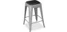 Kissen für quadratischen Hocker - Kunstleder - Stylix image 7