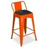 Kissen für quadratischen Hocker - Kunstleder - Stylix image 7