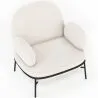 Designer-Sessel - Bezogen mit Bouclé-Stoff - Alia image 7