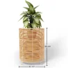 Runder Bodenpflanztopf - Boho-Stil - 46 CM - Laers image 7
