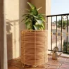 Runder Bodenpflanztopf - Boho-Stil - 46 CM - Laers image 7