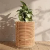 Runder Bodenpflanztopf - Boho-Stil - 46 CM - Laers image 7