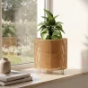 Runder Bodenpflanztopf - Boho-Stil - 28 CM - Laers image 7