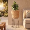 Runder Bodenpflanztopf - Boho-Stil - 65 CM - Firna image 7