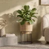 Runder Bodenpflanztopf - Boho-Stil - Aventura image 7