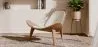 Designer-Sessel - Skandinavischer Sessel - Stoffbezug - Lucy image 7