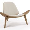 Designer-Sessel - Skandinavischer Sessel - Stoffbezug - Lucy image 7