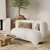 2/3-Sitzer Sofa - Bezogen mit Bouclé-Stoff - Magnolia image 7
