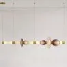 Kristall-Pendelleuchte - LED - Singlen 120 CM image 7